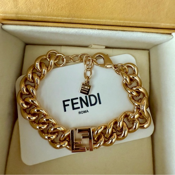 Fendi Jewelry - Fendi FF Chain Bracelet - New in Box